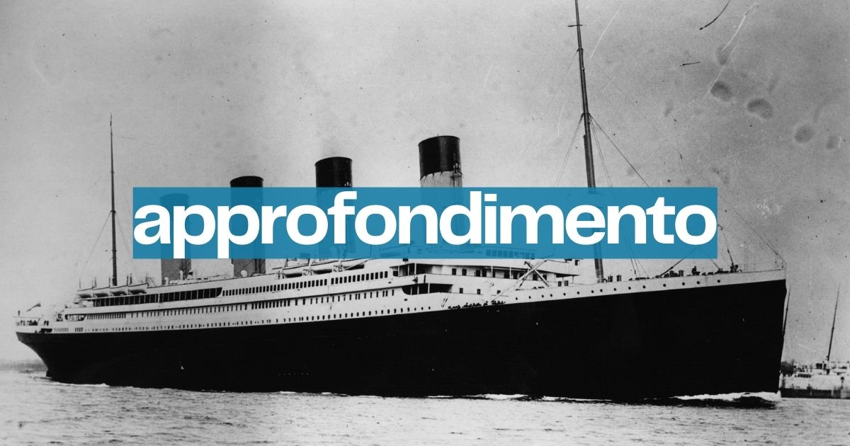 5 bufale sul titanic