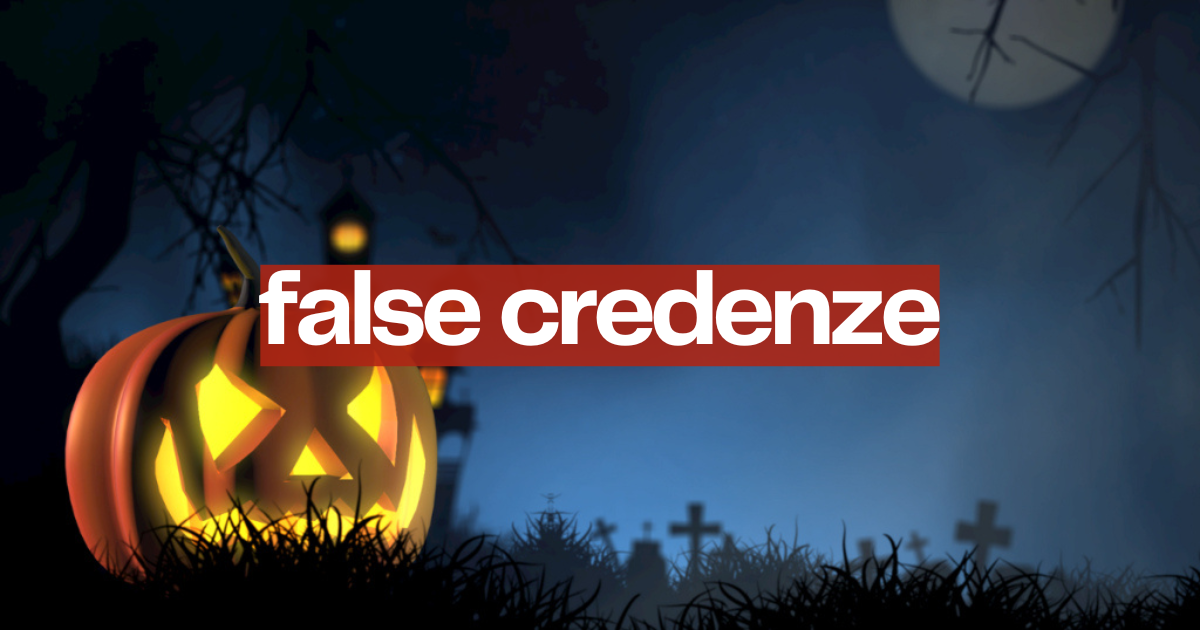 La falsa credenza di Halloween festa satanica o Americana