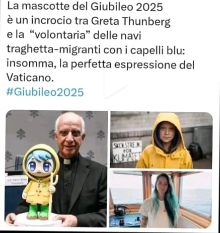 No, Luce è ispirata agli anime ed ai pellegrini non a Greta Thunberg e Anabel Montes