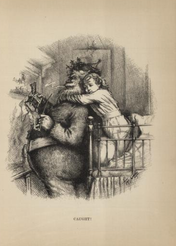 Babbo Natale "buono", Nast, 1890